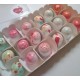 CAJA 18 BOMBONES ROSAS, CHOCOLATES BELGA